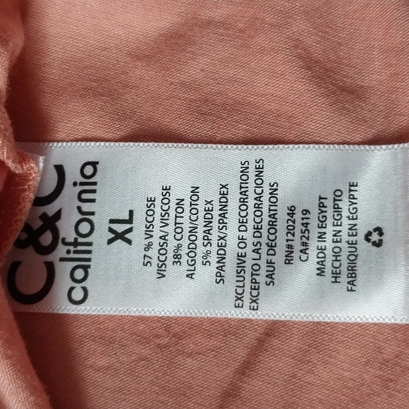 C &C CALIFORNIA S/S TOP - Picture 4 of 4